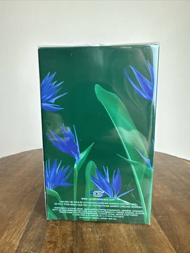 2024! Carolina Herrera Ch Men BIRDS OF PARADISE EDP 3.4oz/100m LIMITED Ed SEALED - Picture 3 of 6