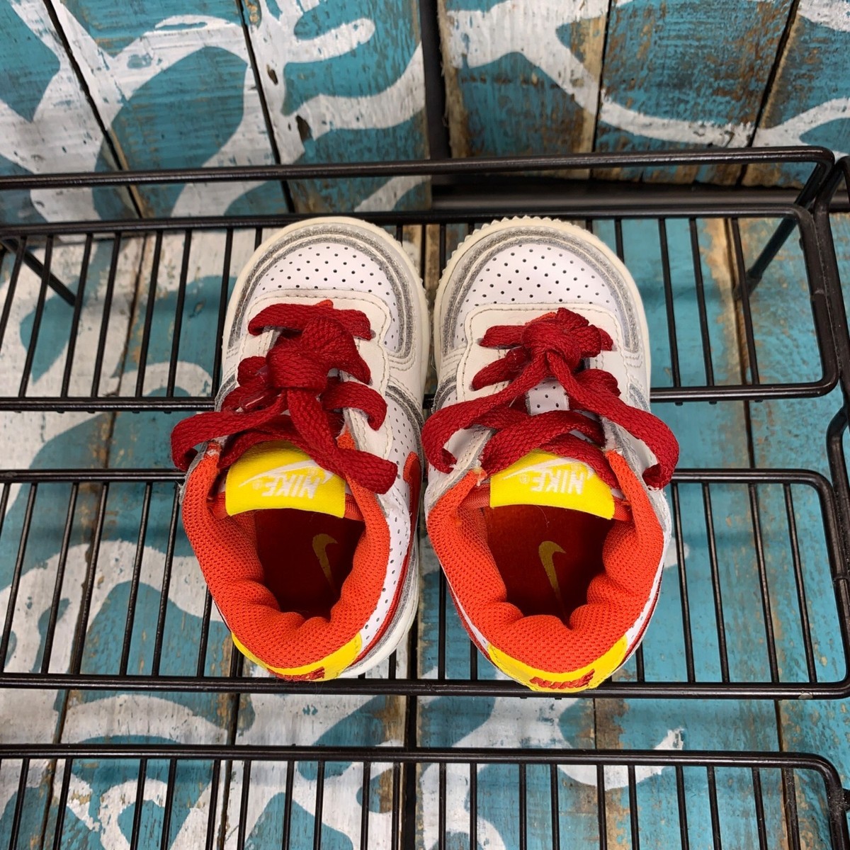 RARE Nike NYX Dunk 2008 Low Baby Sz 4C Ronald McDonald Red 