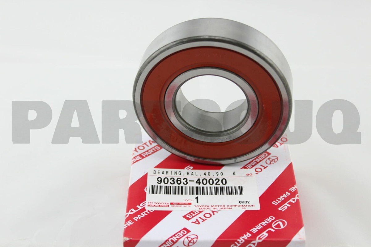 9036340020 Genuine Toyota BEARING (FOR REAR AXLE SHAFT), RH