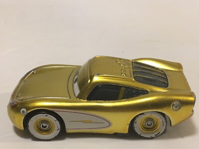 Disney Pixar Cars Gold Crusin Lightning McQueen Die Cast | eBay