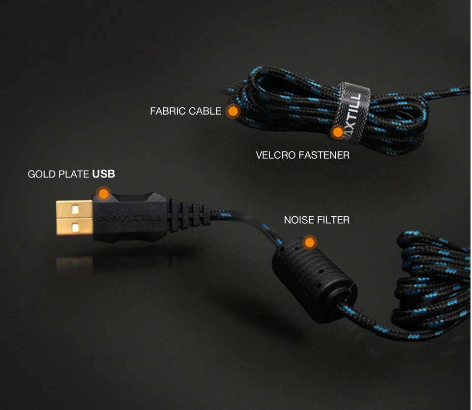 Maxtill Tron G10 Usb Wired Optical Gaming Mouse, 4 Level Dpi, 250dpi-4000dpi - Image 4 of 4