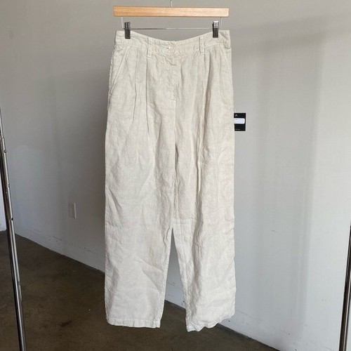 $207 NWT Beige Velvet by Jenny Graham "Pomona" Linen Pants Sz Small - 第 2/10 張圖片