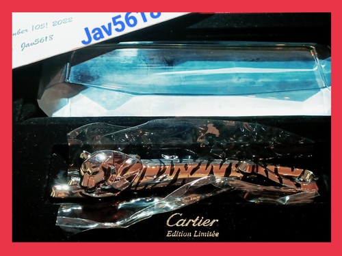 CARTIER TIGER FOUNTAIN PEN PRESTIGE EXCEPTIONAL ART L.E 100 💎💎RAREST,NEW,卡地亞虎年 - Picture 5 of 22