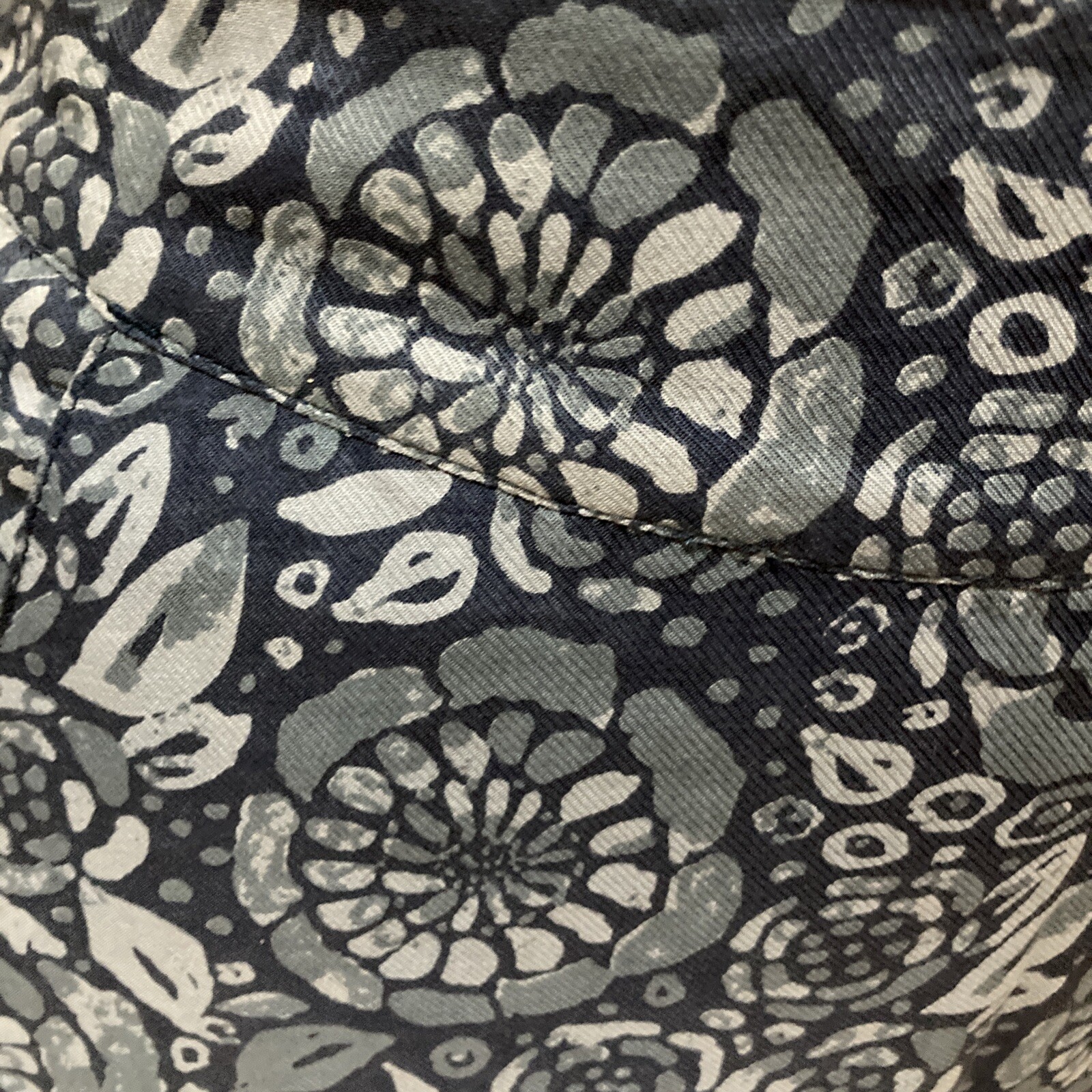 Seasalt Floral Print Cotton Blend "Krankan" Blue Skirt, Size 10 UK, BNWT 3