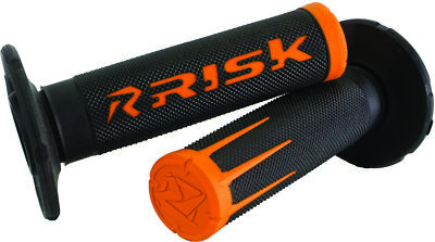 RISK RACING 1979-1985 XL100S Honda FUSION 2.0 MOTORCYCLE GRIPS ORANGE 287