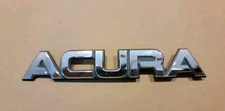 94 95 96 97 98 99 00 01 ACURA INTEGRA REAR CHRORME EMBLEM SCRIPT BADGE OEM