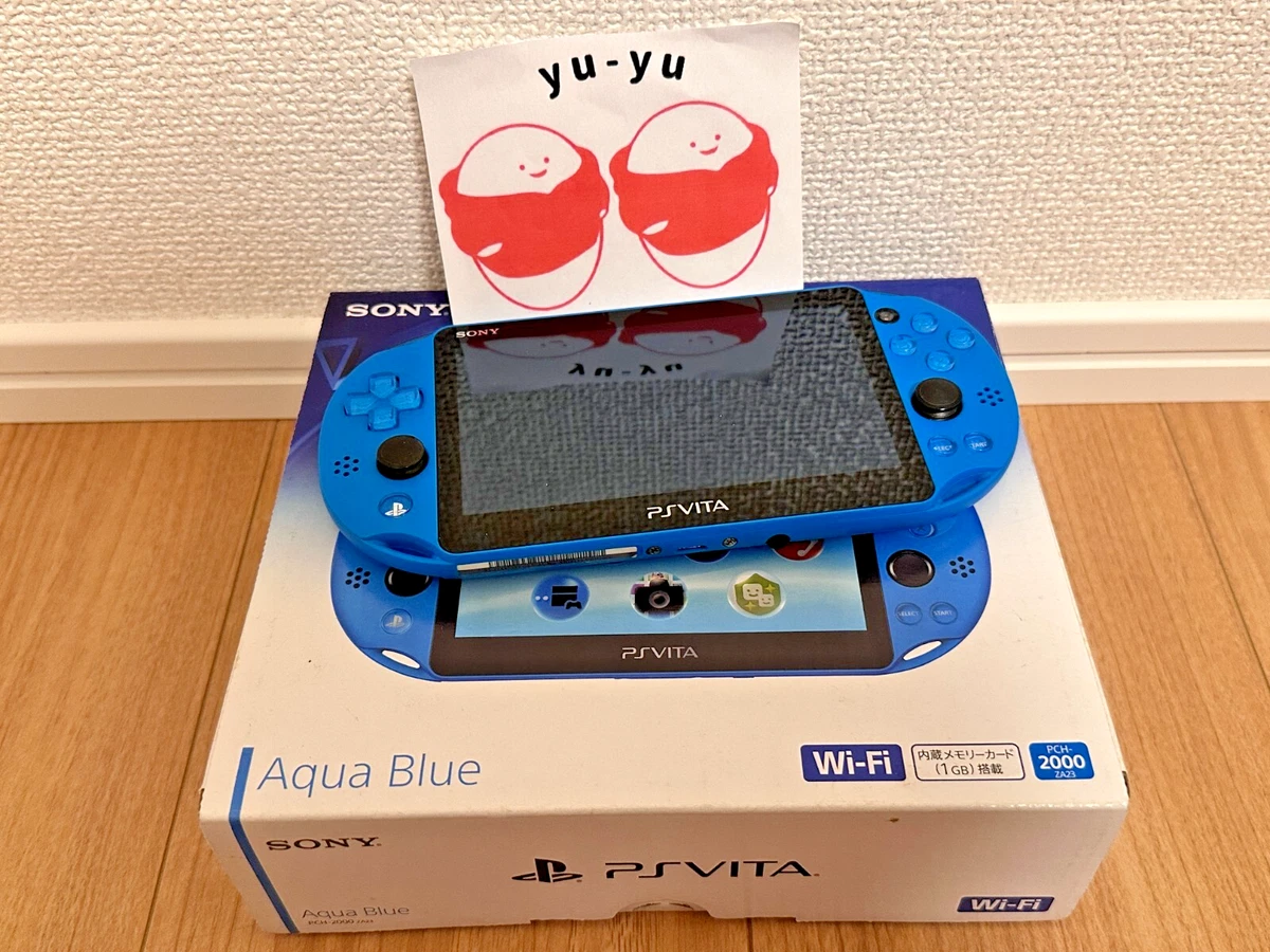 Sony PlayStation Vita NTSC-J Blue Video Game Consoles for sale | eBay