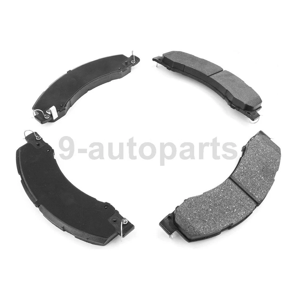 Front Disc Rotors + Brake Pads For 2011 2012 2013 2014 2015 2016 - 2018 Ram 4500 - Изображение 3 из 4