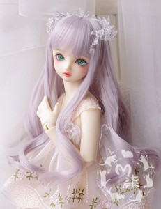 Bjd Doll Wig 1//3 8-9 SD Pullip AOD DZ LUTS Dollfie blonde Mix Toy Head Hair