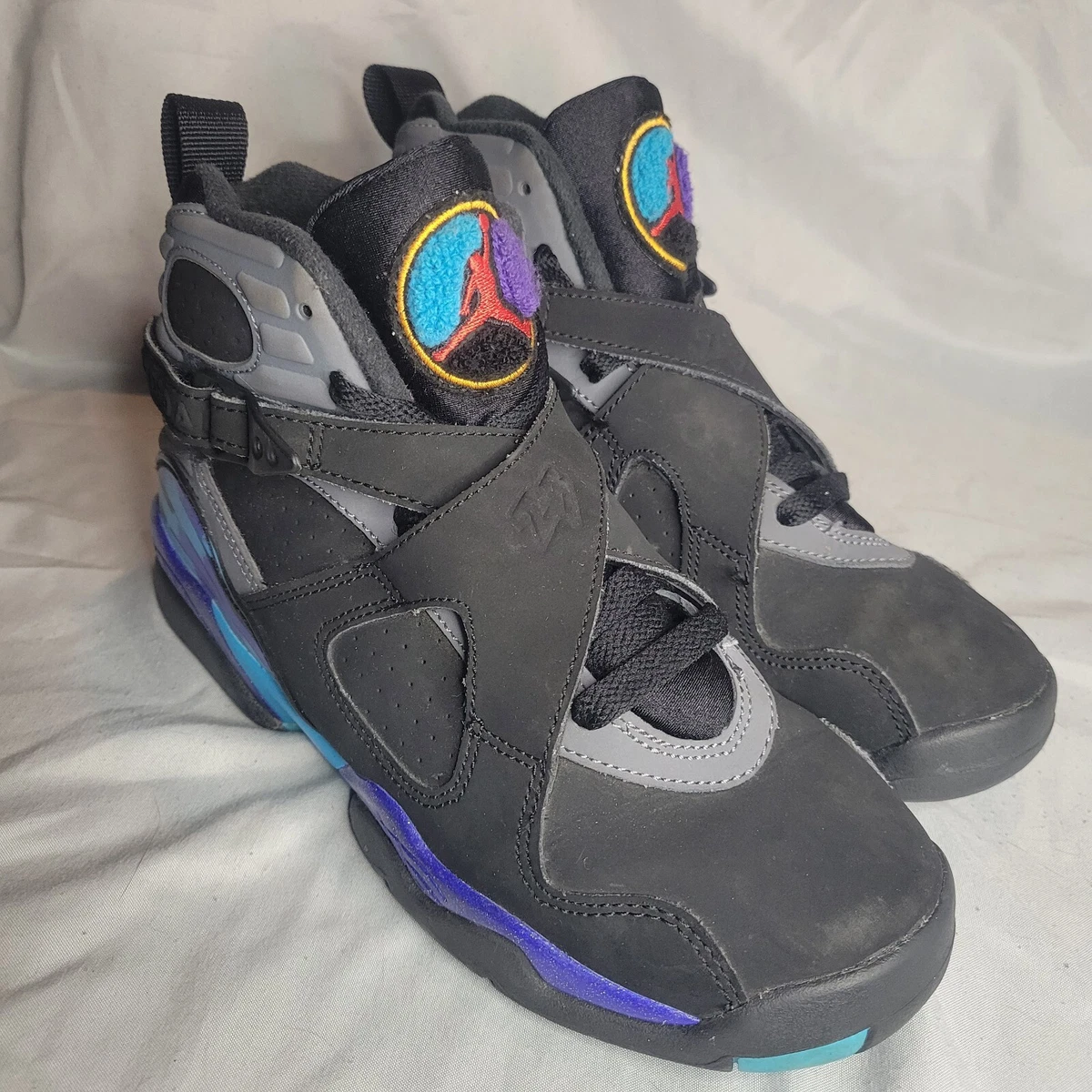 Air jordan 8 retro bg best sale aqua