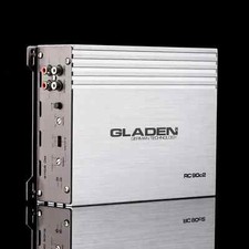 Gladen RC90C2 2-Channel 260W RMS High-Level Input Class A/B Amp New 