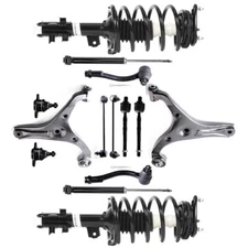 For 2006-2011 Hyundai Accent FWD Front Struts Rear Shocks Control Arms Sway Bars