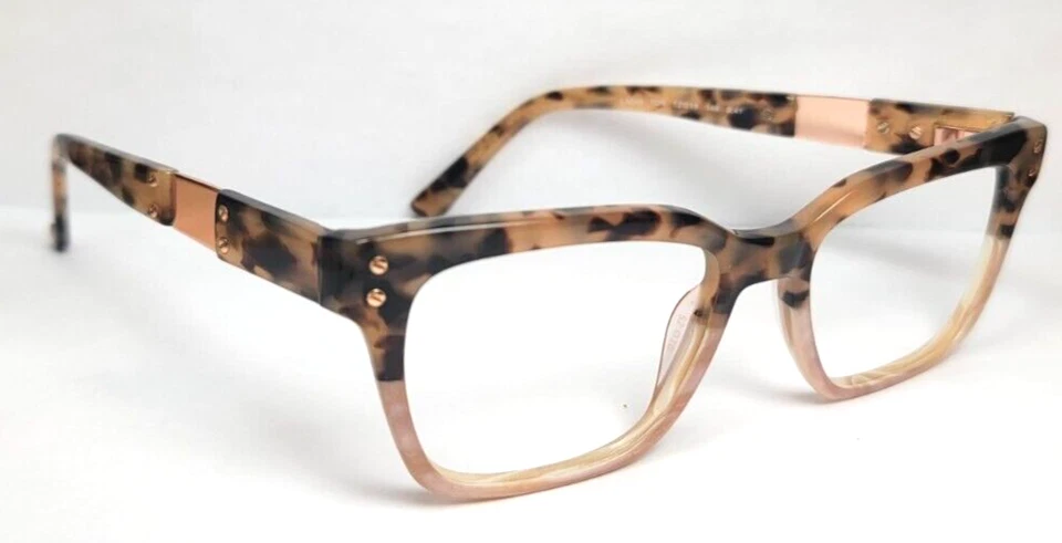 L.A.M.B LA045 TOR MARRÓN TORTUGA MARFIL MÁRMOL UNISEX MARCOS DE GAFAS 52-18-140 Foto 3 de 4