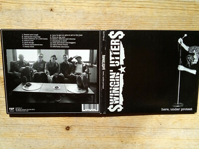 SWINGIN` UTTERS - HERE, UNDER PROTEST - STREETPUNK FAT WRECK - CD-GRATISVERSAND