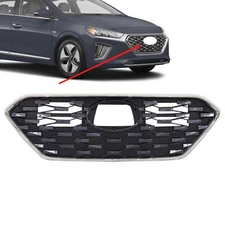 For 2020-2022 Hyundai IONIQ Front Bumper Upper Grille W/O Adaptive Cruise