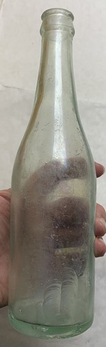 Jung Brewing Company Milwaukee WI Vintage Clear Glass Beer Bottle Embossed Logo - Picture 5 of 9
