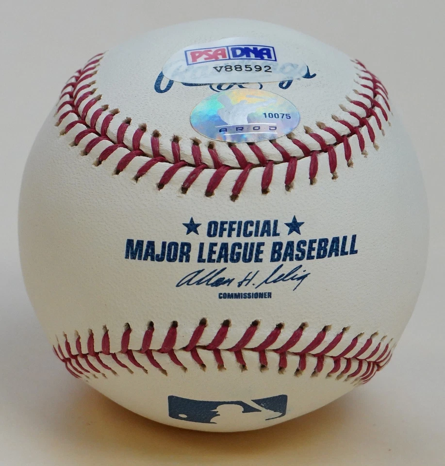 Alex Rodriguez Signed Baseball PSA/DNA COA Autograph Yankees Mariners Rangers AS - Image 2 of 4