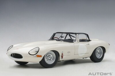 Autoart 73649 - 1/18 Jaguar Lightweight E-Type - White - Neu