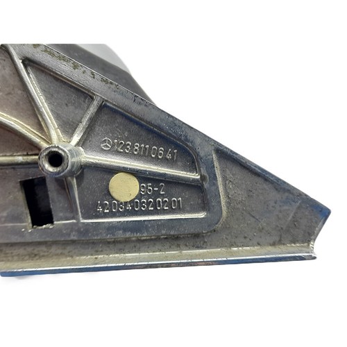 1977-85 Mercedes 240D Passengers Rear View Mirror Unit Housing RH 1238110461 OEM - Picture 7 of 9