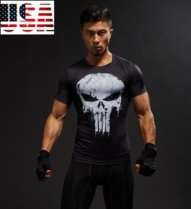 camiseta manga corta gimnasio