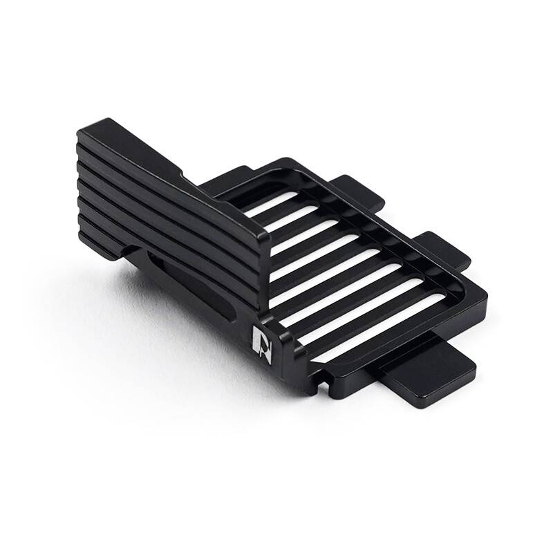 PN Racing Aluminum Motor Heatsink Cover (Black) For Kyosho 1/27 Mini-Z AWD Pro