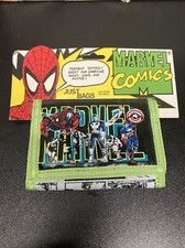 Rare / Vintage Marvel Comics Neon Wallet 80s/90s Spider-Man Captain America New