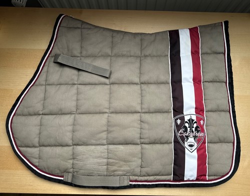 ESKADRON Schabracke „BIG SQUARE“, Größe Warmblut VS JUMP, Walnut Beige Braun - Bild 5 von 12