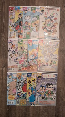 DC Tiny Titans 2008 13 Comics + Gratis Comic Book Day FCBD