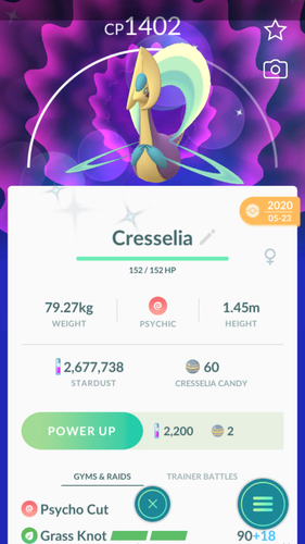 Palossand Pokémon GO - CP <1500, 3 Moveset, Idéal Pour PVP Et GBL (échange Possible)