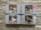 Nintendo 64 Lot Of 4 N64 Games- All Tested And Working. Resident Evil 2