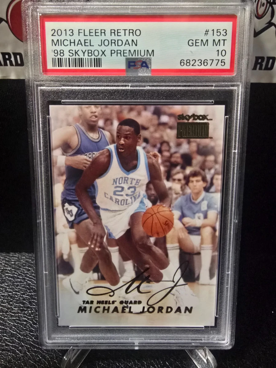 North Carolina Tar Heels Michael Jordan NBA Basketball Trading
