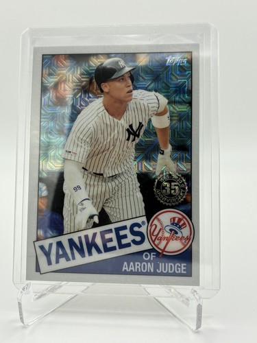 Aaron Judge #85C-27 2020 Topps Chrome Silver Pack 1985 card