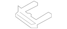 Genuine Audi Grille Molding 4m8-853-639-a-mx3