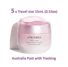 5x 15mL Shiseido White Lucent Brightening Gel Cream - Travel size - (Total 75mL)