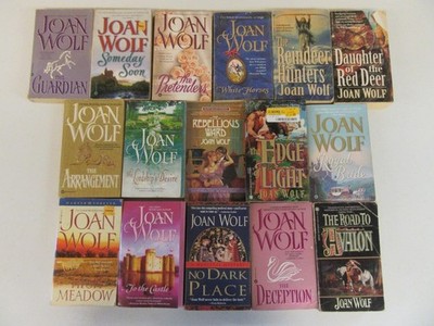 BIG Lot (16) JOAN WOLF Historical Romance Books WHITE HORSES Royal Bride CASTLE