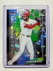2026 Topps Finest First Day Issue James Wood Molten Mercury 1/11