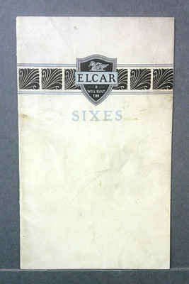 1924 Elcar Sales Catalog