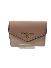 MICHAEL KORS Leather Key Case, Pink, Women's