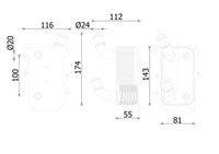 Mahle ÖLküHler MotoröL CLC 276 000S FüR Hyundai Santa FÉ 3 DM DMA FE 4 TM TMA TL