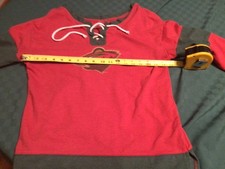 Minnesota Wild Mens shirt  size 18”  armpit to armpit adult small
