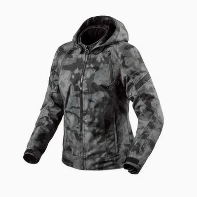Veste Moto REV'IT FLARE H2O Femme Camouflage Gris REVIT Sport Touring - Photo 1/4