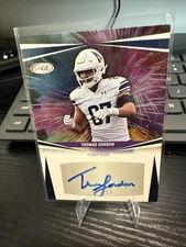 2025 SAGE HIT Low Series #A-TG Thomas Gordon Auto Blue Northwestern - Bears