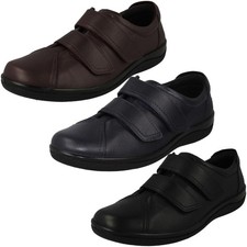 Padders Ladies Soft Leather Adjustable Shoes - Cosmic