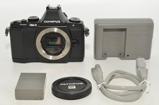 Olympus OM-D E-M5 Mirrorless Camera Body Elite Black - Low Shutter Count 905