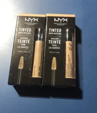 NYX Tinted Brow Mascara, Blonde 2 Pk