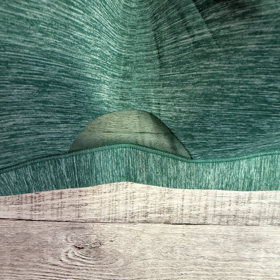 CACIQUE Lane Bryant 52C Lightly Lined No-wire Mesh Cutout Green Bra - Image 3 of 4