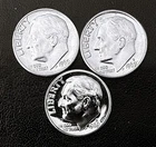 1969 P D S Roosevelt Dime - BU-BU-Proof.  FREE Shipping