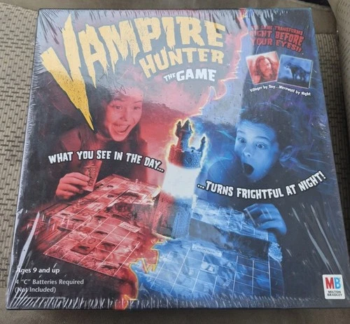Vampire Hunter The Game Milton Bradley Hasbro VINTAGE 2002 BRAND NEW SEALED