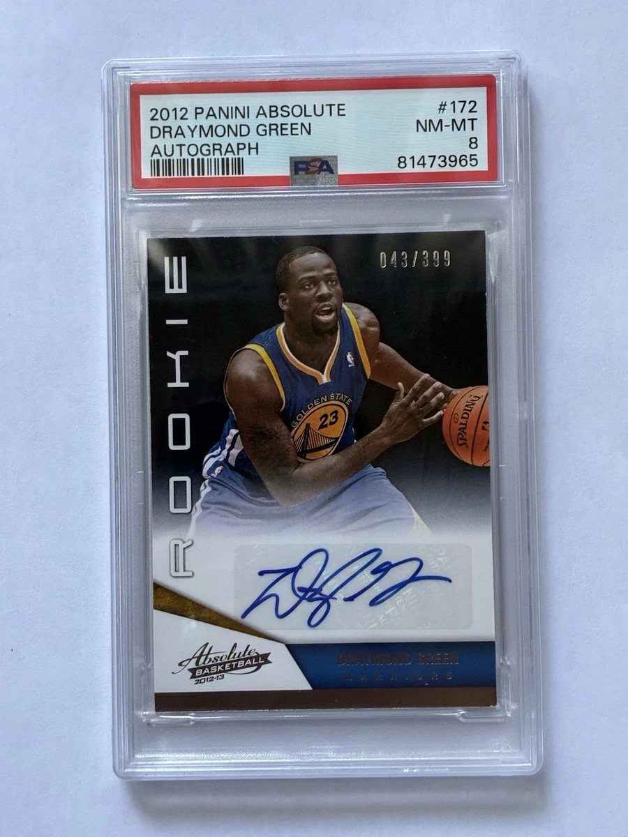 Panini Basketball Draymond Green Autographed Sports Trading Cards