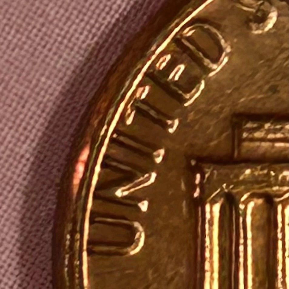 1983 Double Die Reverse! Lincoln Memorial Penny Copper Cent - Image 2 of 4